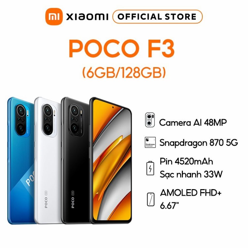 Điện thoại Xiaomi POCO F3 (6GB+128GB) - 2