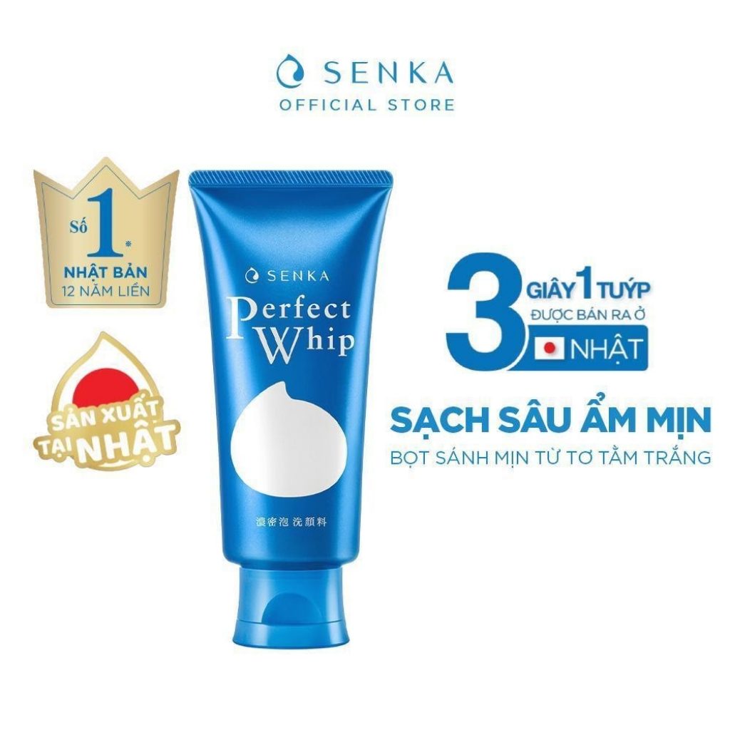 Sữa rửa mặt Senka Perfect Whip 120g_70227