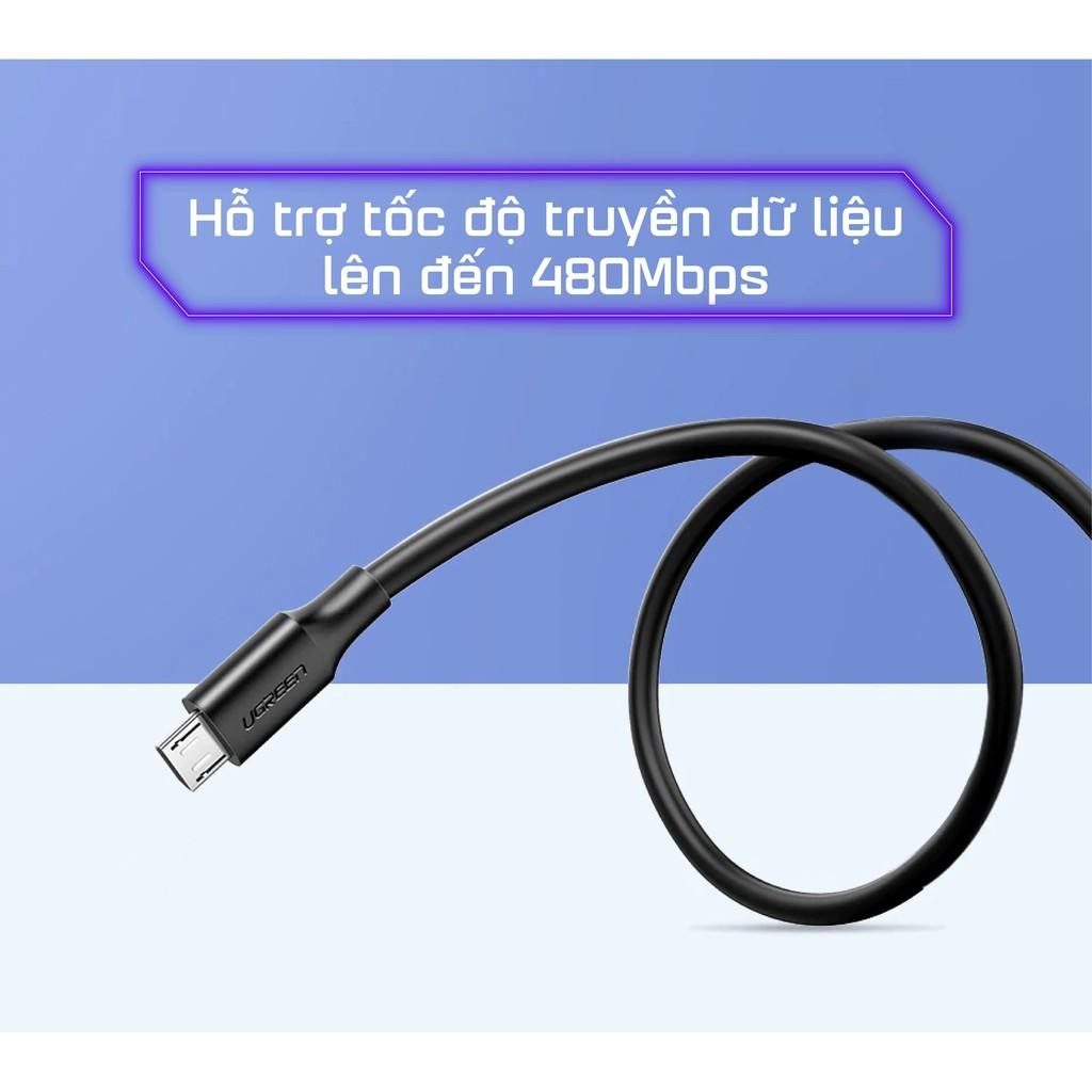 Cáp sạc và truyền dữ liệu Ugreen US289 cổng Micro USB 2