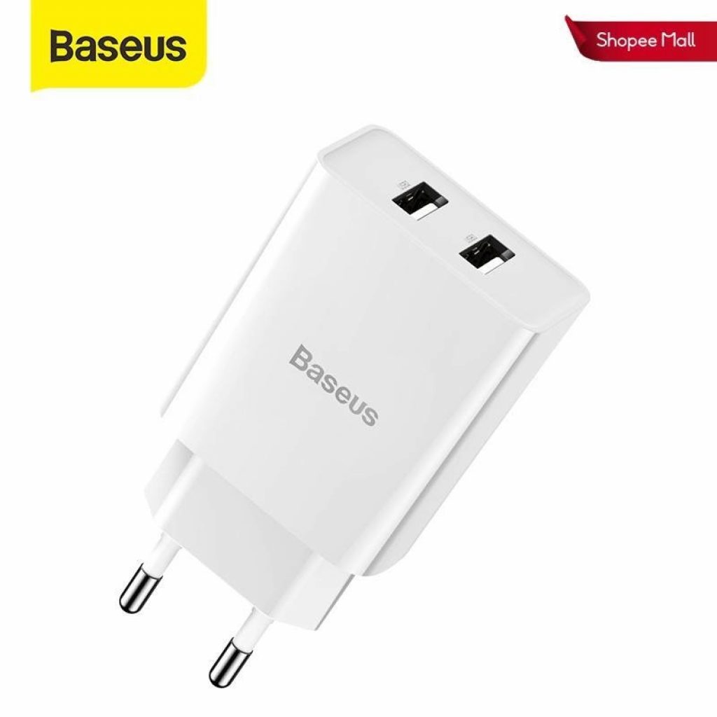 Củ Sạc Baseus 5V 2.1A Cổng USB Phù Hợp Mang Đi Du Lịch