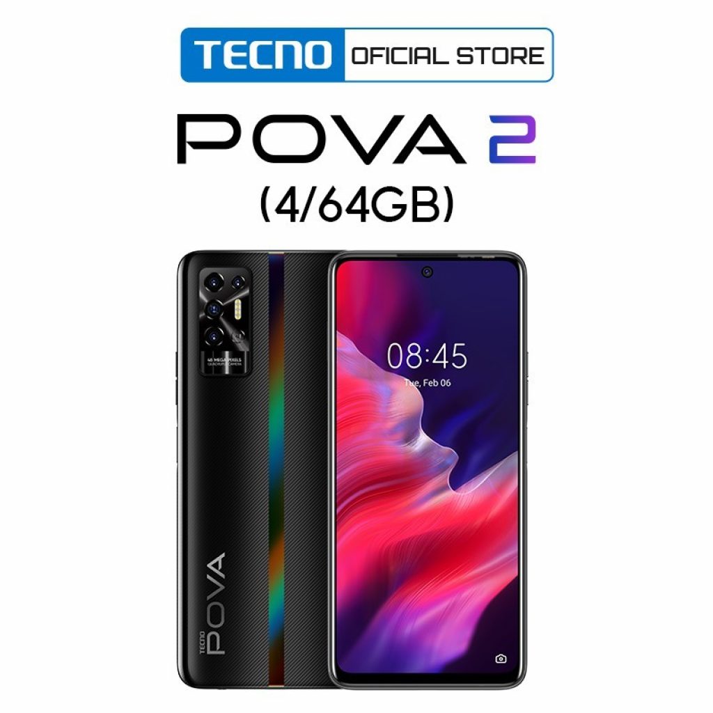 Điện thoại Tecno Pova 2 (4GB+64GB) |Pin 7000 mAh