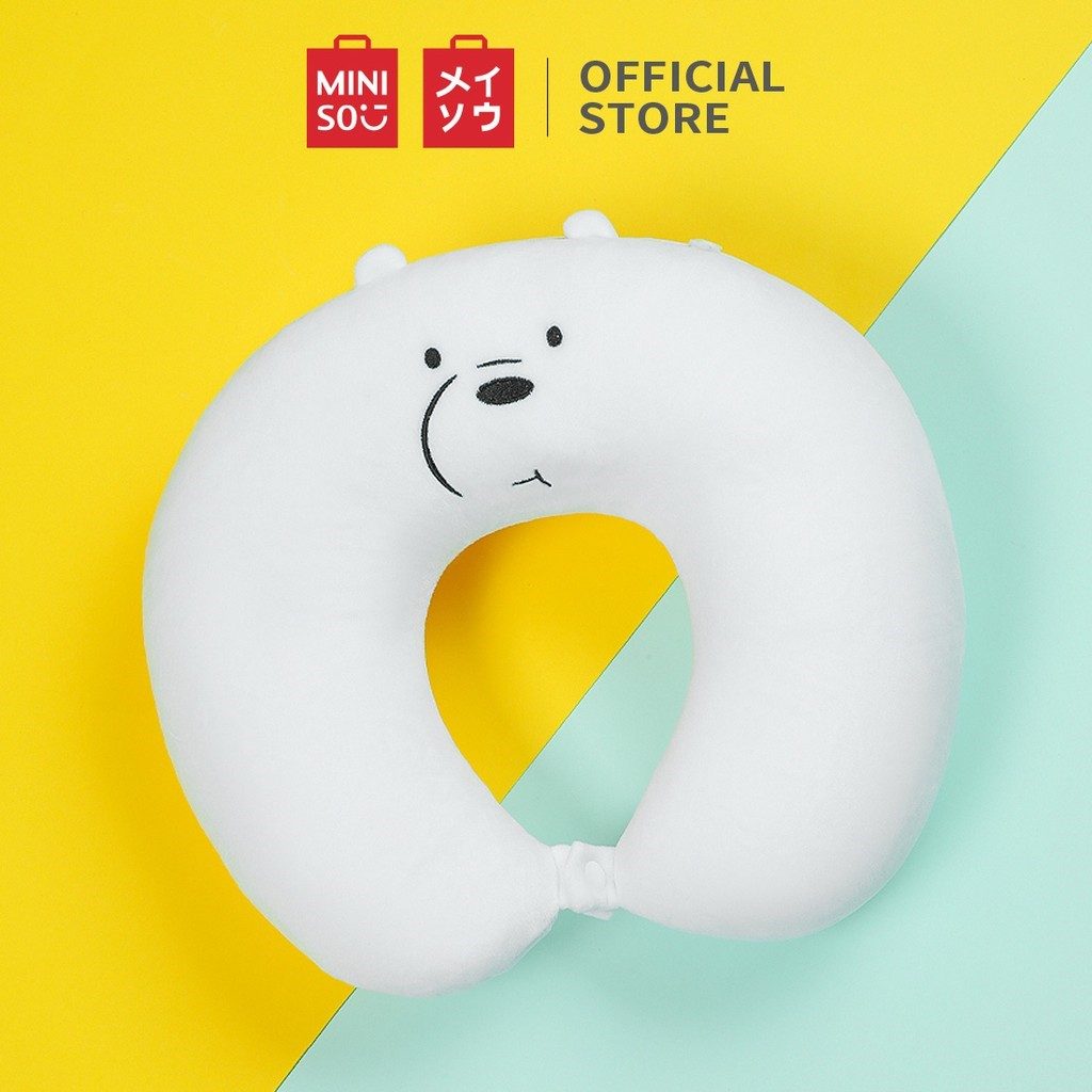 Gối U 2 in 1 We Bare Bears (Grizzly) Miniso