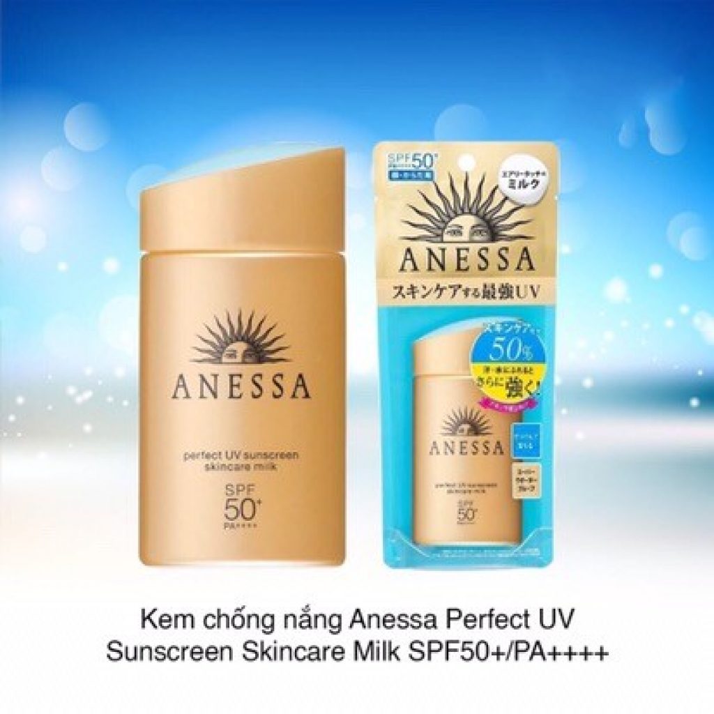 Sữa chống nắng dưỡng da bảo vệ hoàn hảo Anessa Perfect UV Sunscreen Skincare Milk 