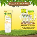 Sữa rửa mặt tạo bọt sáng da Garnier Whip Foam 100ml