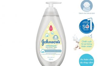 Sữa tắm gội toàn thân mềm mịn Johnson' baby