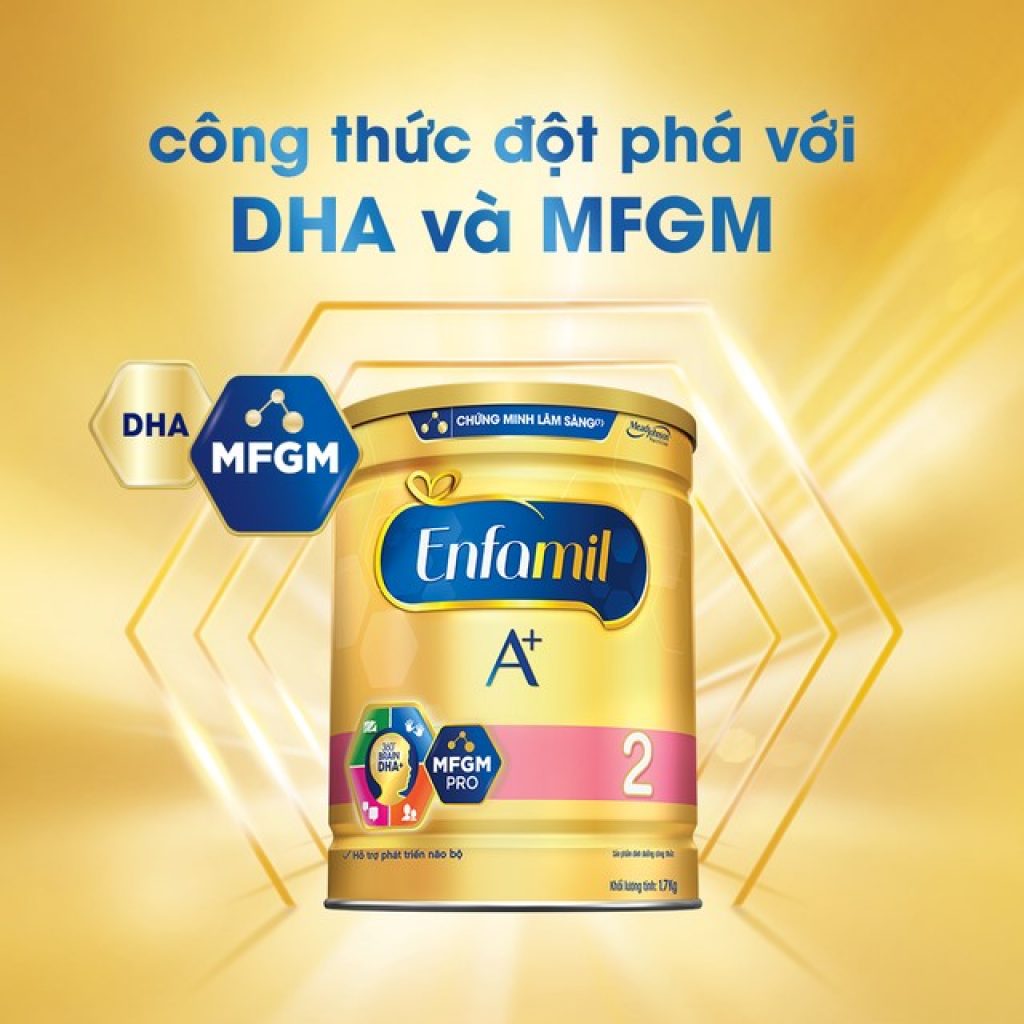 Sữa bột Enfamil A + 2 1,7kg