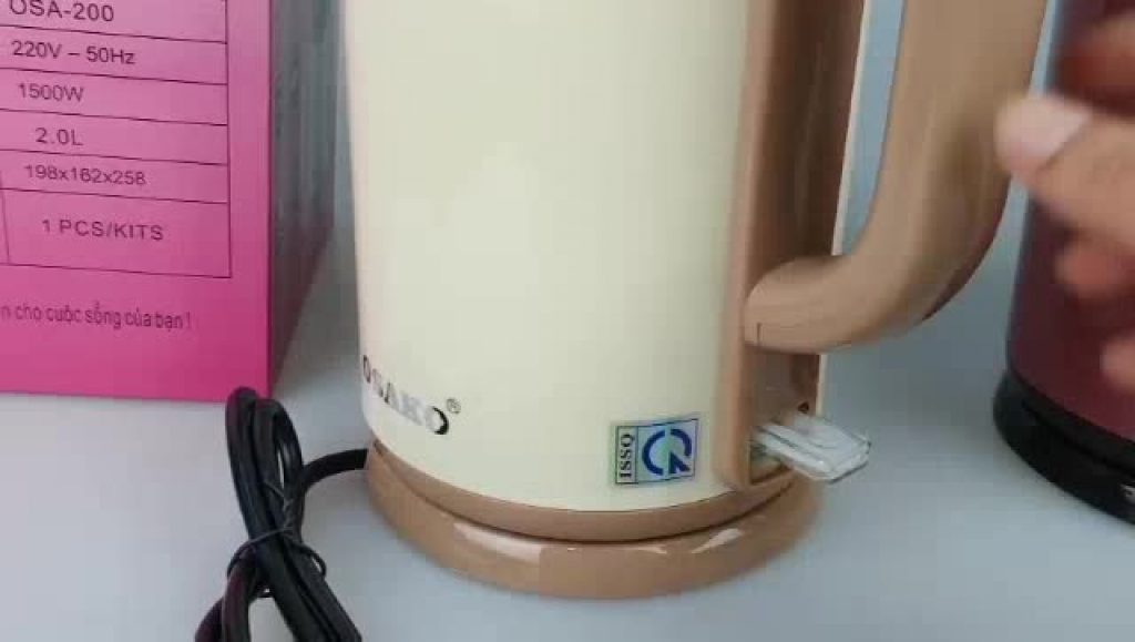 Ấm đun nước siêu tốc 2 lớp Osako OSA-200 - 2 lit