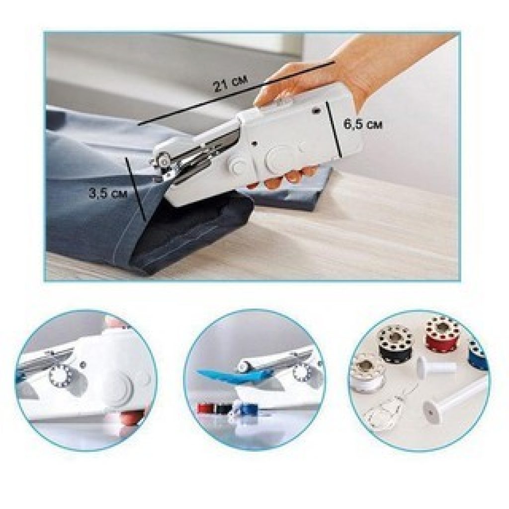 Máy Khâu Mini Cầm Tay - Máy May Mini Handy Stitch