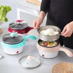 Nồi lẩu mini nồi hấp 2 tầng