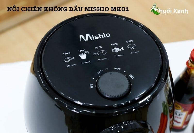 Nồi chiên không dầu Mishio MK01