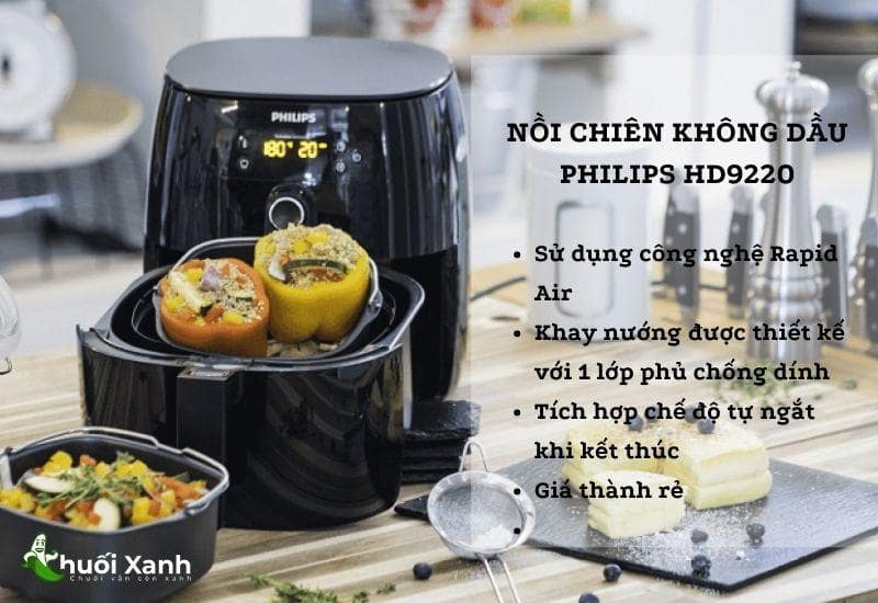 Nồi chiên không dầu PHILIPS HD9220