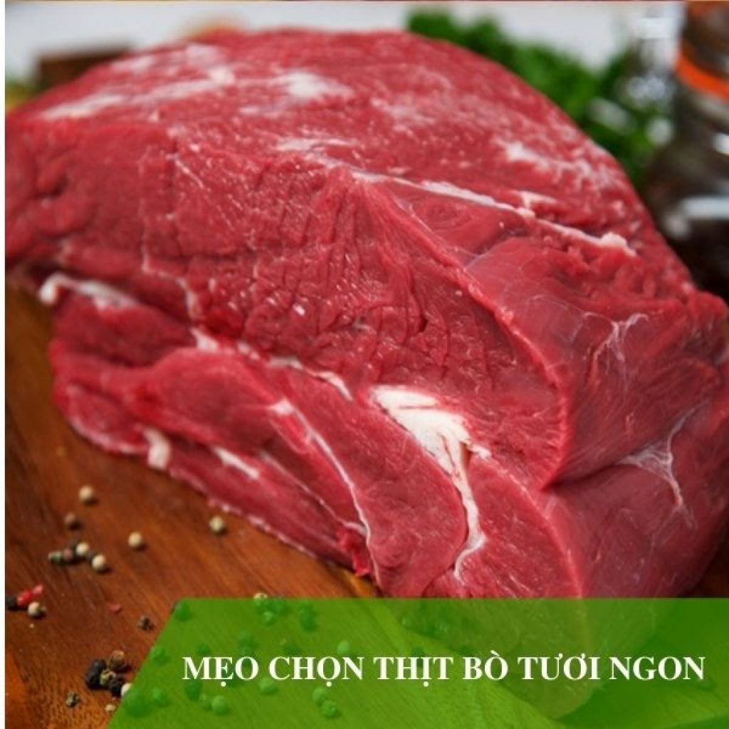 Mẹo chọn thịt bò ngon