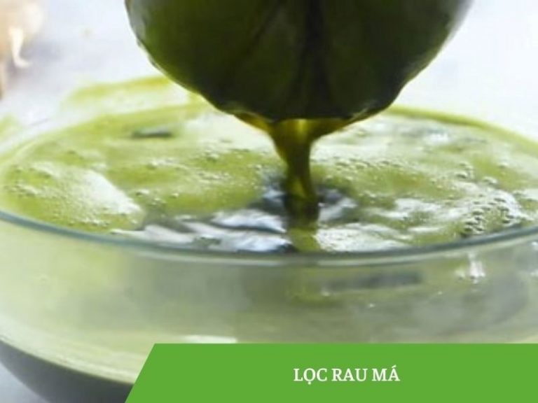 Cách làm sinh tố rau má thanh mát, giải nhiệt cơ thể