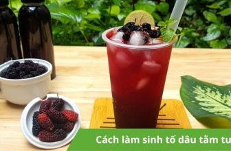 Cách làm sinh tố dâu tằm tươi thơm ngon, tốt cho sức khỏe - Chuối Xanh Reviews