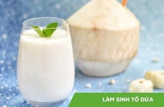 Công thức làm sinh tố dừa ngon hết sẩy ngay tại nhà - Chuối Xanh Reviews