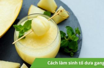 Chia sẻ cách làm sinh tố dưa gang thơm ngon đúng điệu - Chuối Xanh Reviews