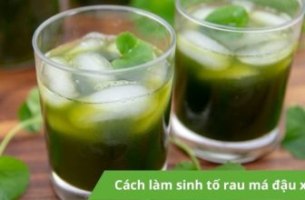 Cách làm sinh tố rau má đậu xanh giải nhiệt, thơm ngon - Chuối Xanh Reviews