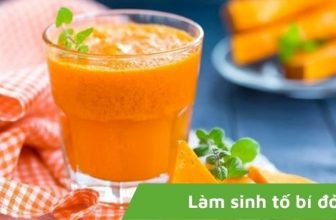 Cách làm sinh tố bí đỏ bổ sung dinh dưỡng cho cả gia đình - Chuối Xanh Reviews