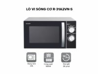 Lò Vi Sóng Cơ Sharp R-31A2VN-S 23L - Chuối Xanh Reviews