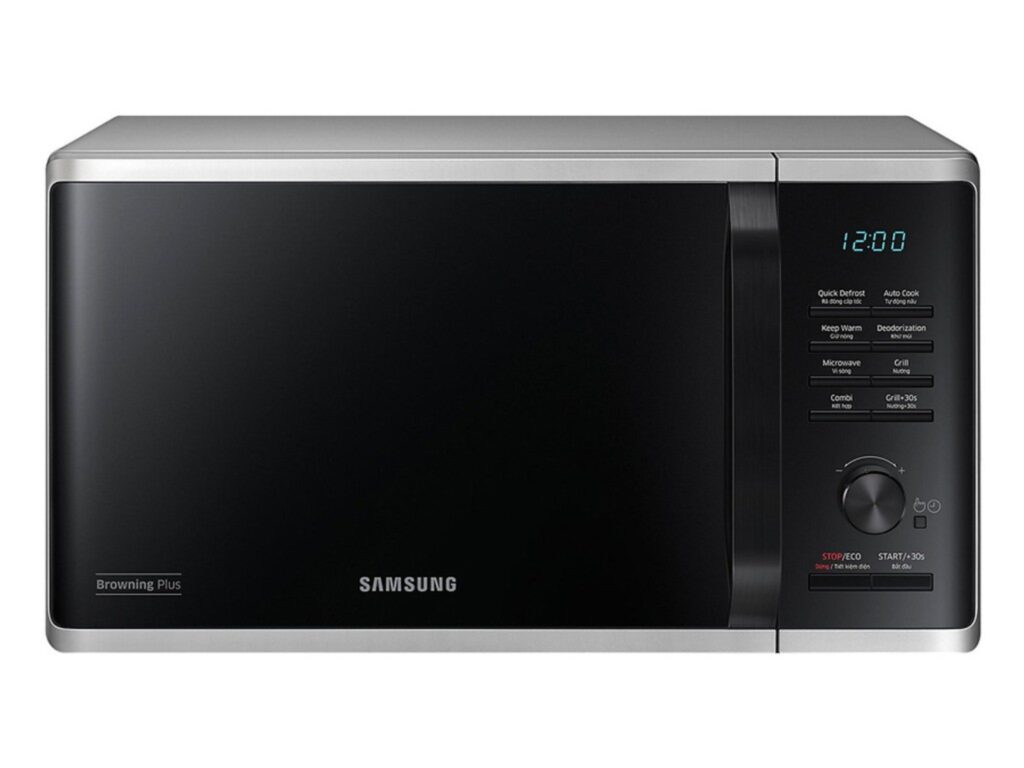 Lò vi sóng tráng men Dòng nướng Samsung 23 Lít (MG23K3515AS)