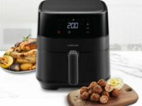 Nồi chiên không dầu Lock&Lock cao cấp EJF284BLK - Chuối Xanh Reviews