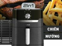 Nồi chiên, nướng không dầu cơ Tefal 2 trong 1 EY501815 - Chuối Xanh Reviews