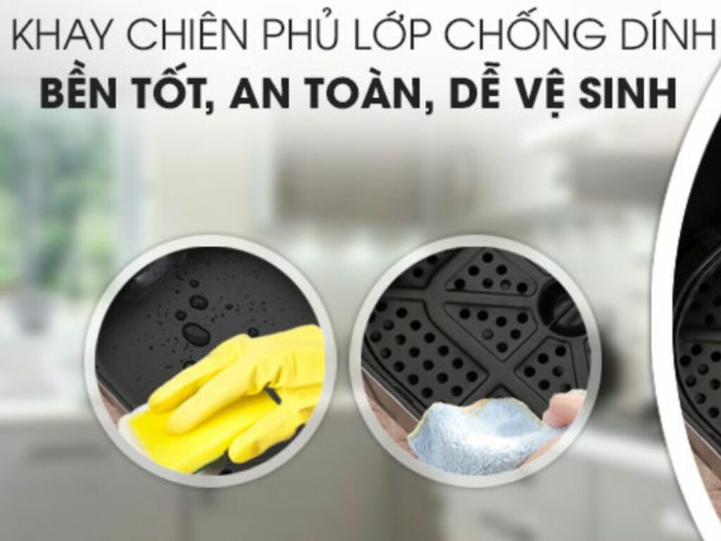 Lưu ý khi sử dụng nồi chiên không đầu Mishio MK165