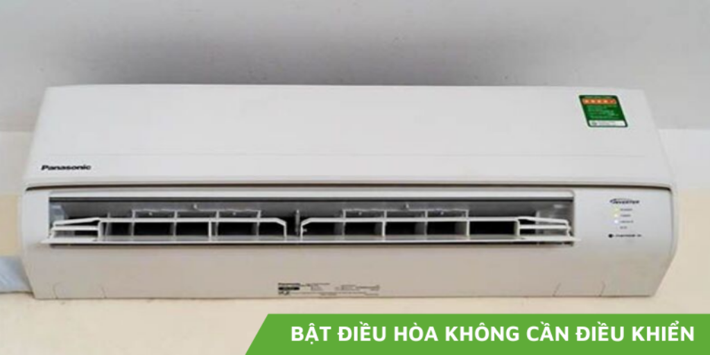 Bật điều hòa không cần điều khiển