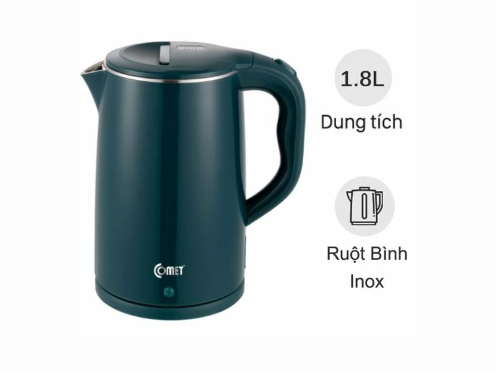 Bình Đun Siêu Tốc Comet CM8108