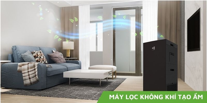 Máy lọc không khí tạo ẩm