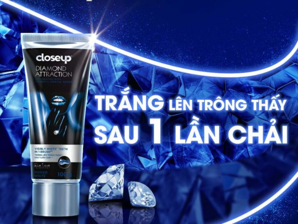 Kem đánh răng White Attraction Diamond