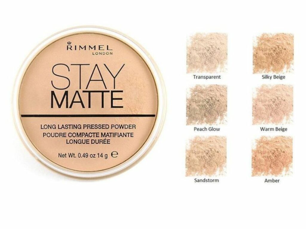 Phấn phủ Rimmel Stay Matte Pressed Powder dành cho da nhạy cảm