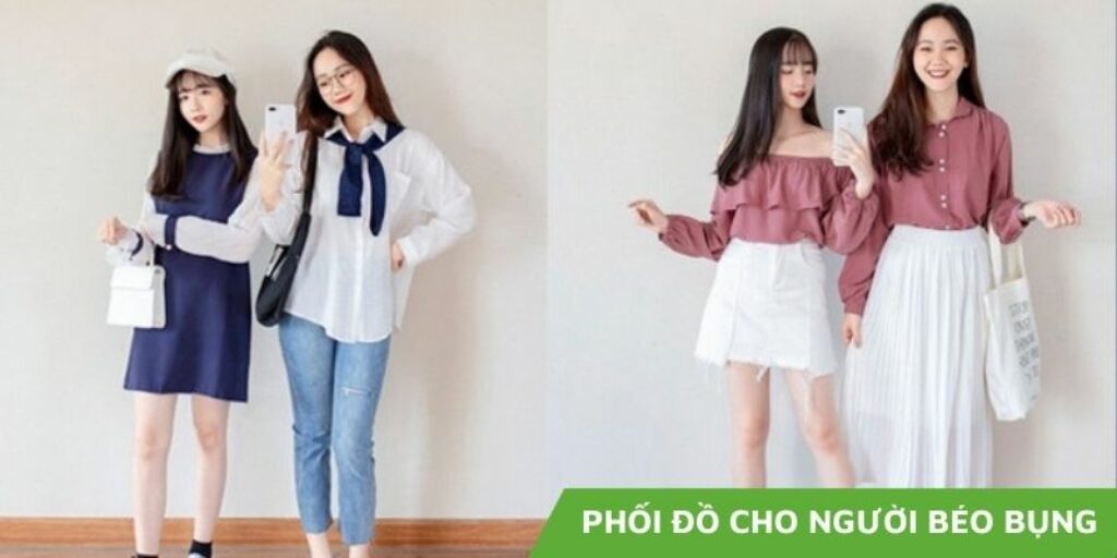 Phối đồ cho người béo bụng 