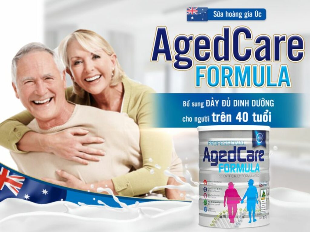 Sữa cho người già Hoàng Gia Úc Aged Care Formula