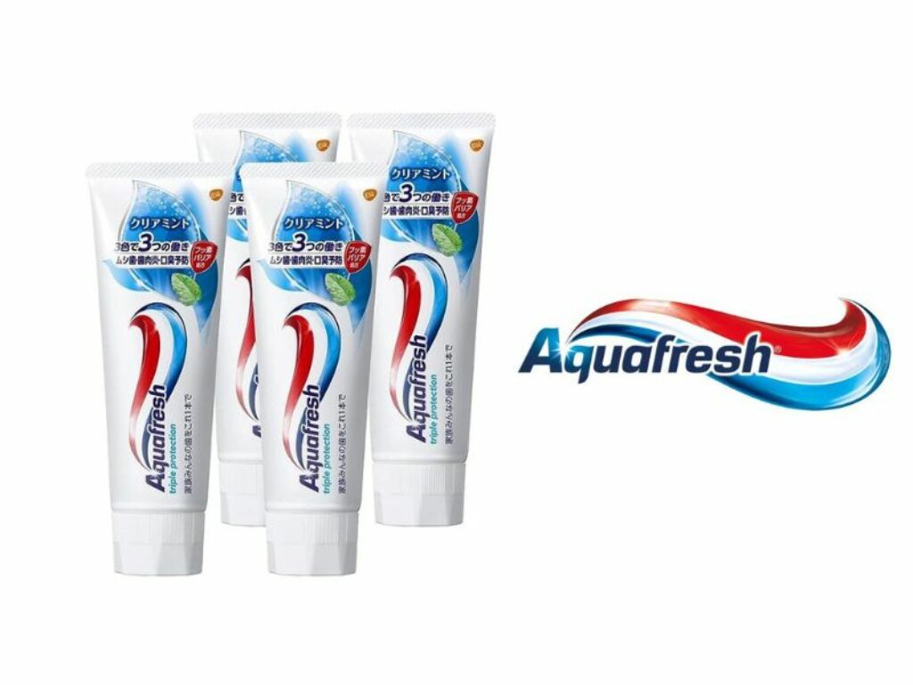 Thương hiệu kem đánh răng Aquafresh nổi tiếng thế giới