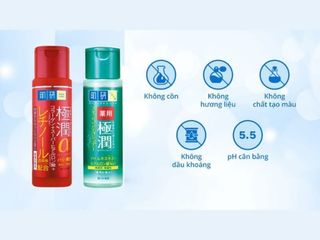 Tiêu chí lựa chọn toner Hada Labo