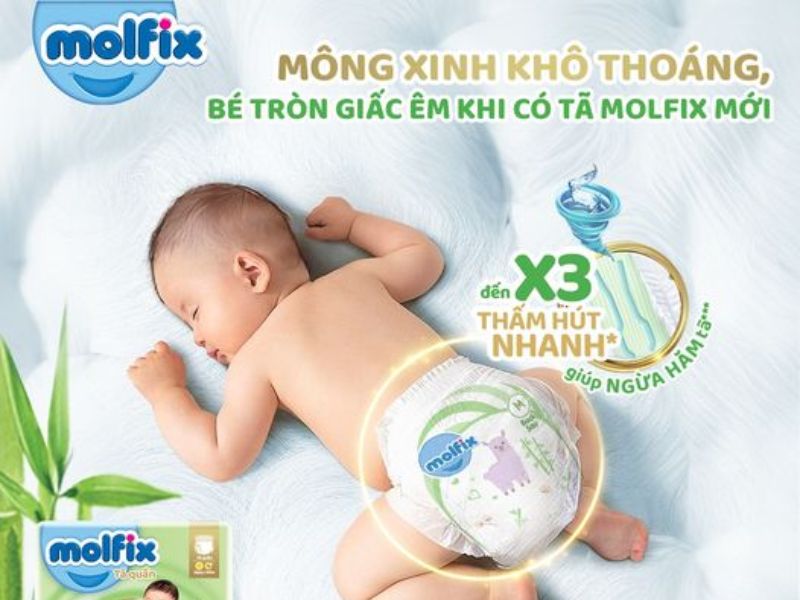 Sản phẩm của Molfix có tốt không và các mẹ có nên cho bé sử dụng?