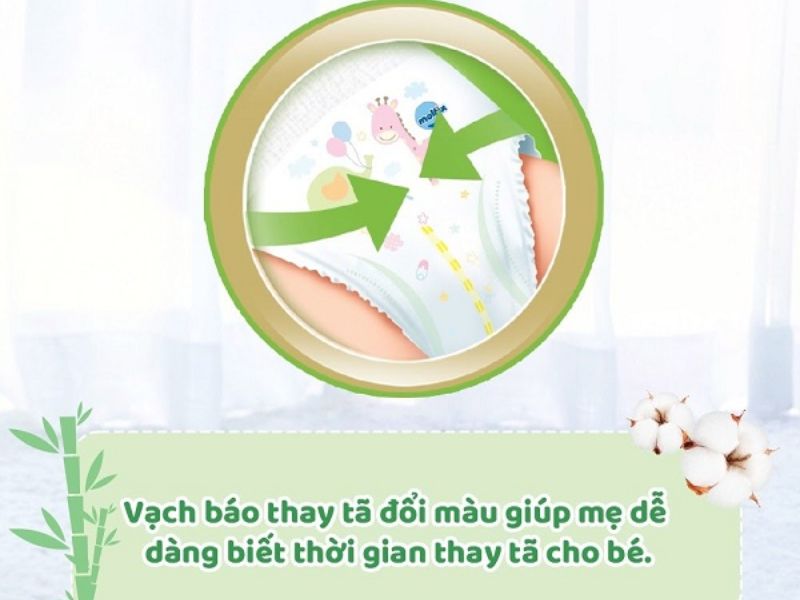 Bỉm quần Molfix thiết kế tiện lợi cho bé