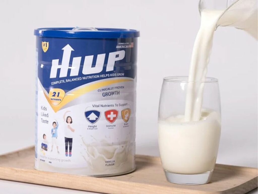 Cách pha và sử dụng sữa Hiup
