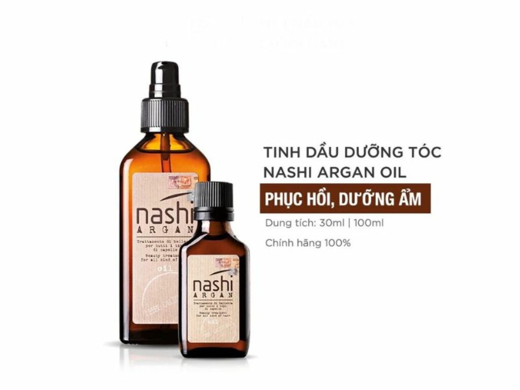 Dầu dưỡng tóc Nashi Argan phục hồi hư tổn