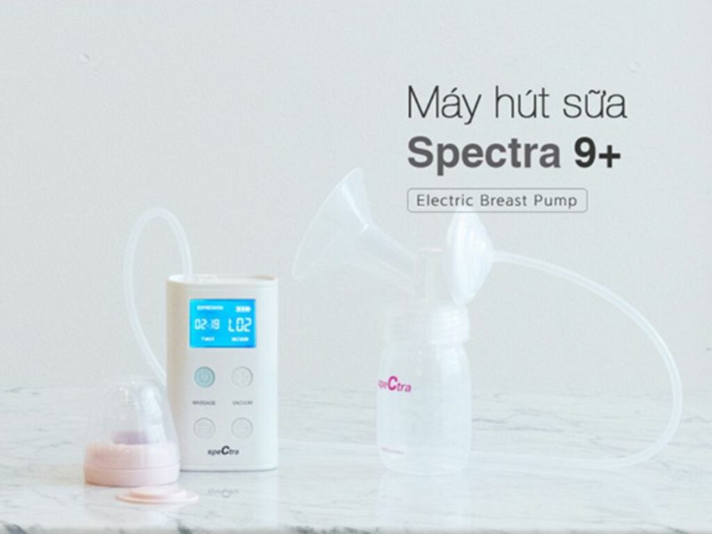 Cách vệ sinh máy hút sữa Spectra 9 Plus