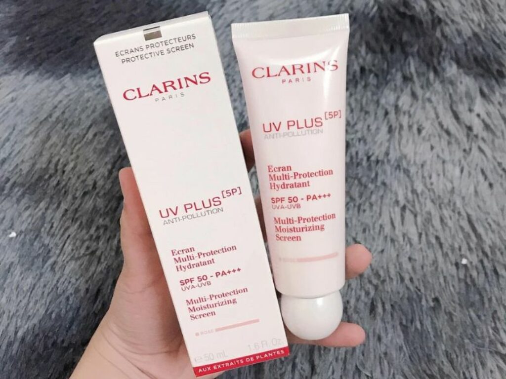 Kem chống nắng Clarins UV PLUS Anti-Pollution Day Screen Multi Protection