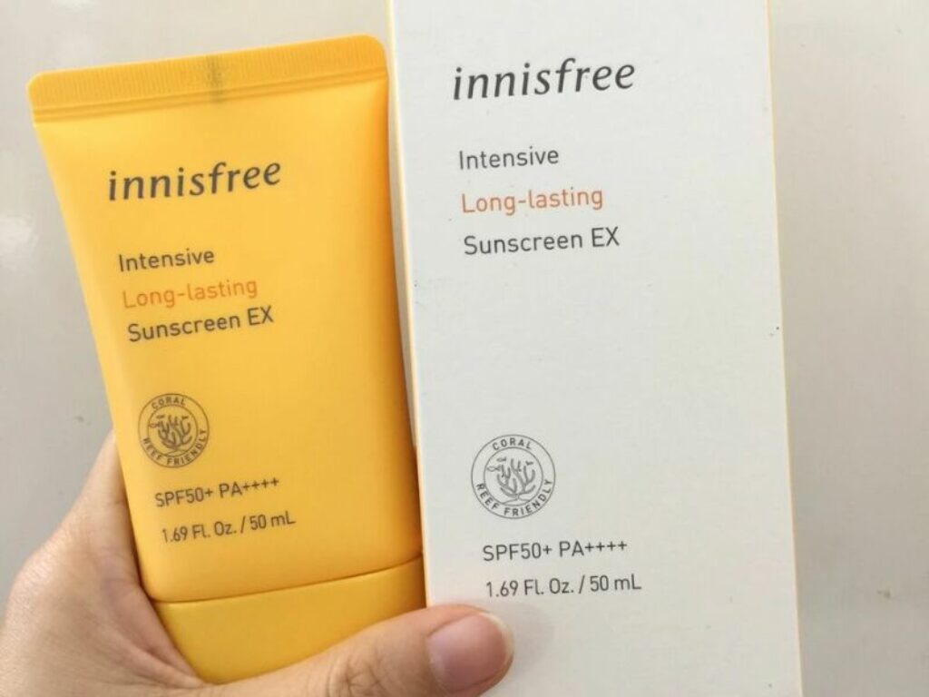 Kem chống nắng của Innisfree Intensive Long-lasting