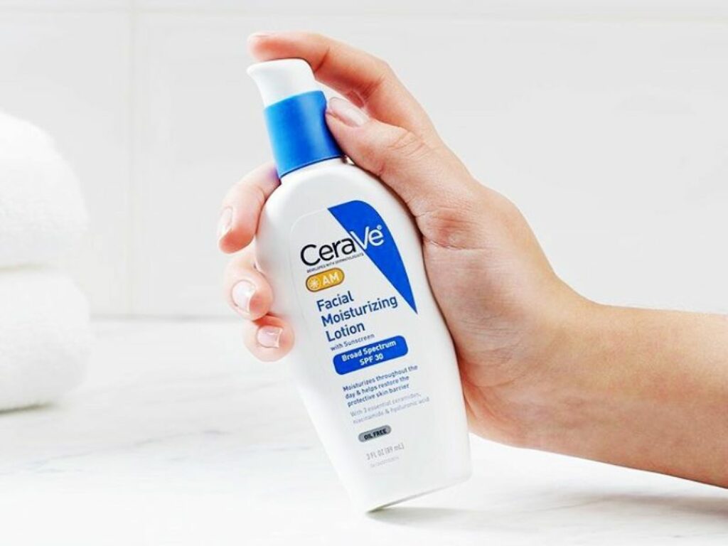 Kem dưỡng Cerave Facial Moisturizing Lotion PM lành tính cho da dầu