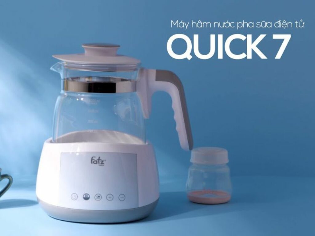 Máy đun nước pha sữa cho bé Fatz Quick 7 siêu tiện lợi