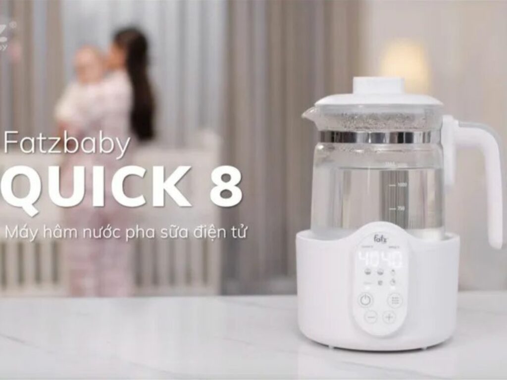 Máy đun nước pha sữa cho bé Fatz Quick 8 được nhiều người tin dùng