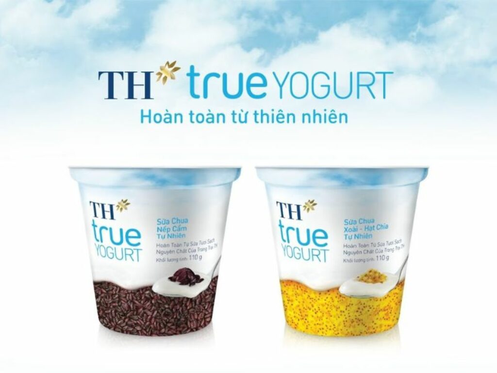 Sữa chua TH True Milk siêu thơm ngon