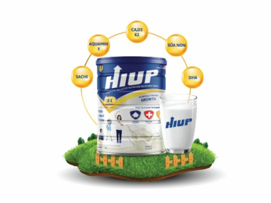 Thành phần của sữa Hiup