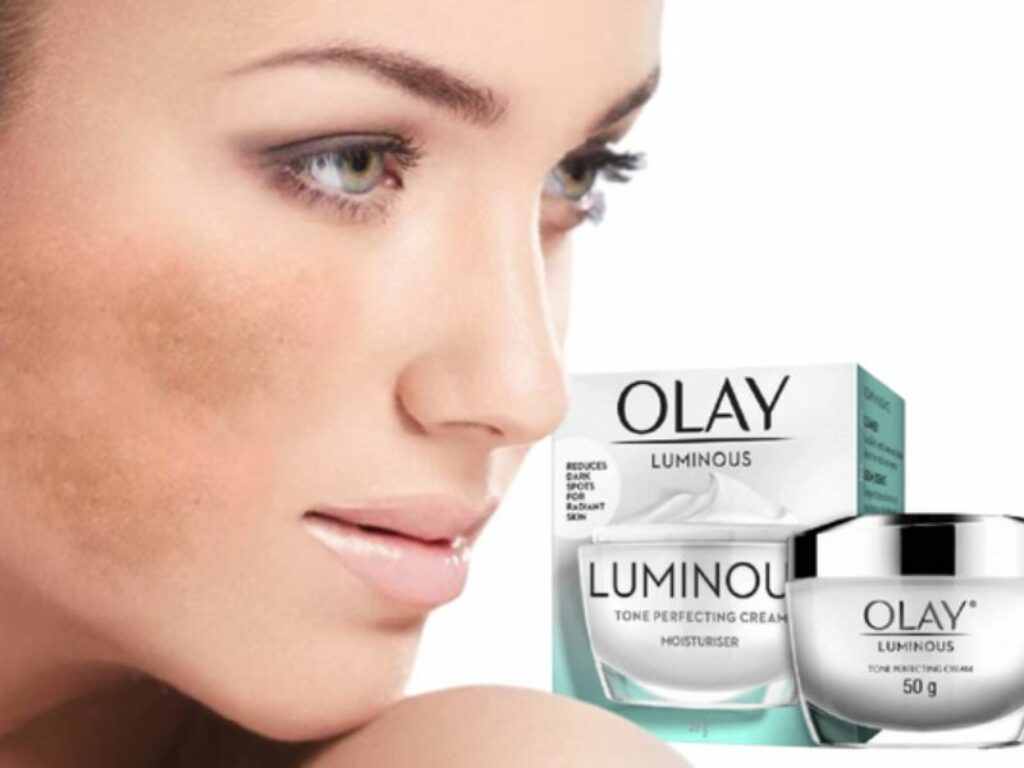 Kem trị nám Olay có khả năng tẩy tế bào chết