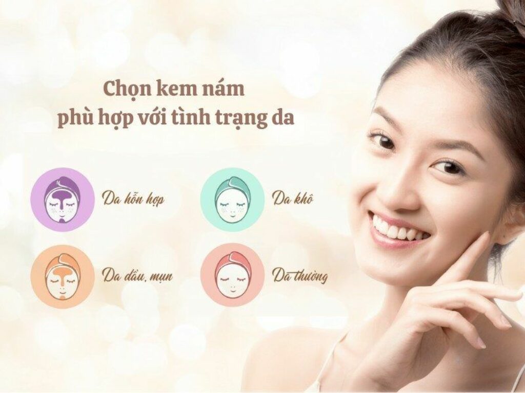 Lựa chọn kem trị nám phù hợp với làn da